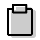 Clipboard (Pepicons Print) Free Open-Source SVG Icon