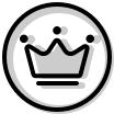 Circular Crown Symbol Free Open-Source SVG Icon