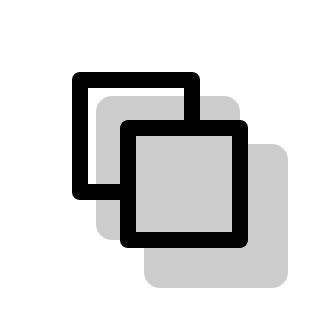 Duplicate Document Free Open-Source SVG Icon (Pepicons Print)