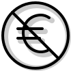 Euro Circle Disabled Symbol (Pepicons Print) Free Open-Source SVG Icon