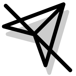 Paper Plane (Off) Free Open-Source SVG Icon (Pepicons Print)