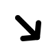 Downward Right Arrow Free Open-Source SVG Icon