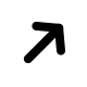 Arrow Up Right Directional Symbol Free Open-Source SVG Icon