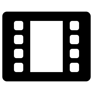 Film Frame Design Free Open-Source SVG Icon (Pepicons)