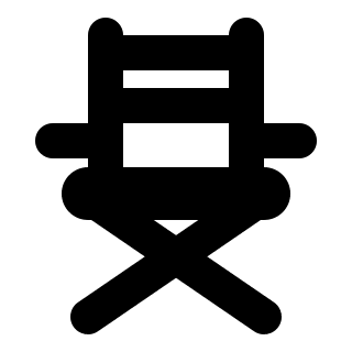 Folding Stool Free Open-Source SVG Icon (Pepicons)