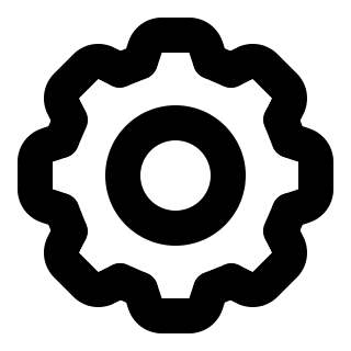 Gear Mechanism Free Open-Source SVG Icon (Pepicons)