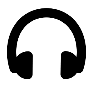 Headphone (Pepicons) Free Open-Source SVG Icon (Pepicons)