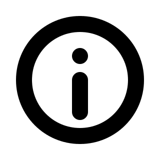 Information Circle (Pepicons) Free Open-Source SVG Icon (Pepicons)