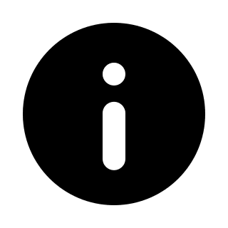 Information Symbol (Filled) Free Open-Source SVG Icon (Pepicons)