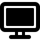 Computer Monitor Display Free Open-Source SVG Icon