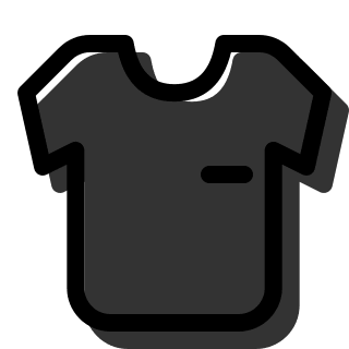 T-Shirt Print Design (Pepicons) Free Open-Source SVG Icon (Pepicons)