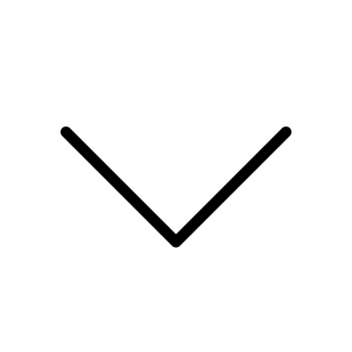 Thin Downward Caret (Phosphor) Free Open-Source SVG Icon (Phosphor)