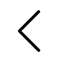 Left Caret Arrow (Light) Free Open-Source SVG Icon