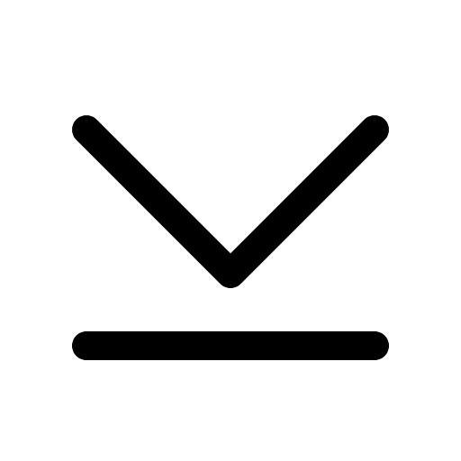 Downward Caret Arrow (Phosphor) Free Open-Source SVG Icon (Phosphor)