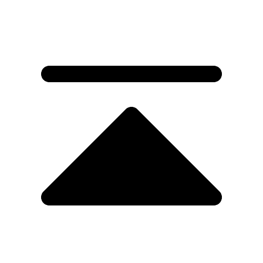 Filled Upward Caret Arrow Free Open-Source SVG Icon (Phosphor)