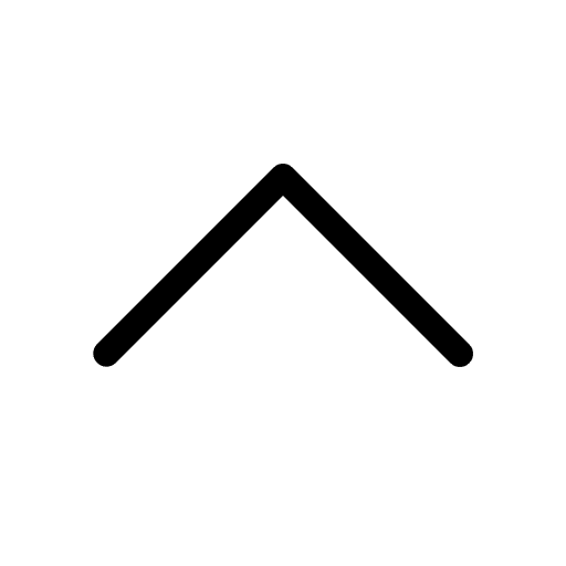 Light Upward Caret (Phosphor) Free Open-Source SVG Icon (Phosphor)