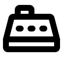 Bold Cash Register (Phosphor) Free Open-Source SVG Icon