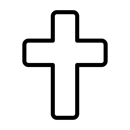 Thin Cross Symbol (Phosphor) Free Open-Source SVG Icon (Phosphor)