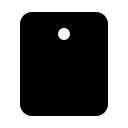 Tablet with Camera (Filled) Free Open-Source SVG Icon