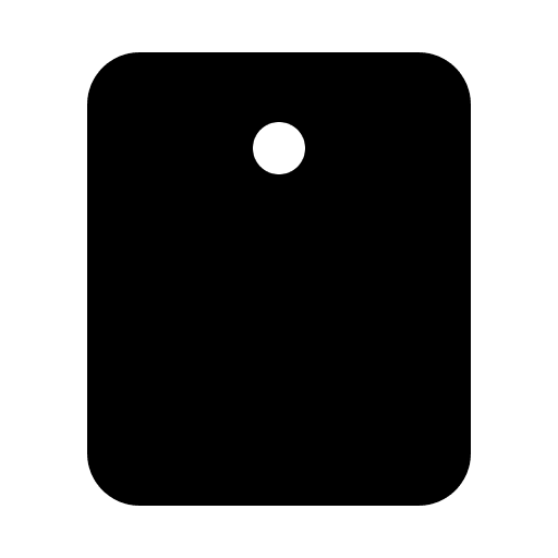 Tablet with Camera (Filled) Free Open-Source SVG Icon (Phosphor)