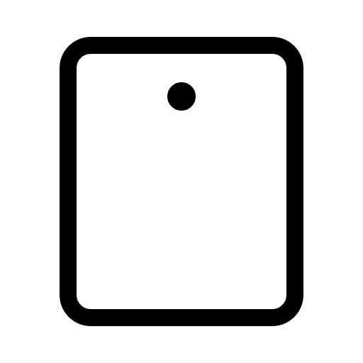 Tablet Camera with Light Feature (Phosphor) Free Open-Source SVG Icon (Phosphor)