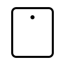 Thin Tablet with Camera Device Free Open-Source SVG Icon