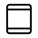 Tablet Light Device (Phosphor) Free Open-Source SVG Icon