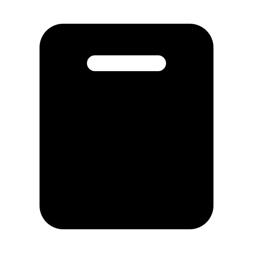 Tablet Device with Built-in Speaker (Filled) Free Open-Source SVG Icon (Phosphor)