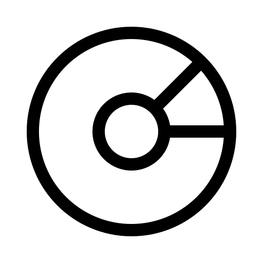 Disc Light (Phosphor) Free Open-Source SVG Icon (Phosphor)