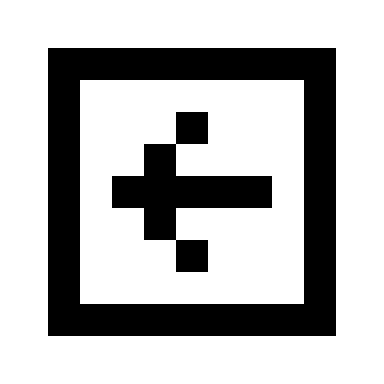 Left Arrow in Box (Pixel Art) Free Open-Source SVG Icon (Pixelarticons)