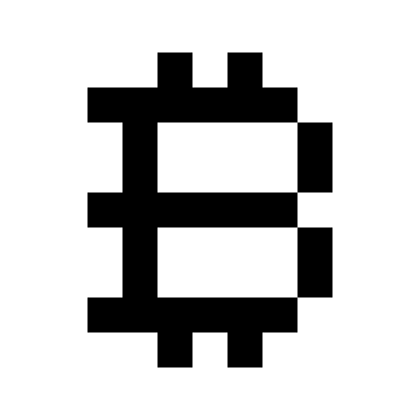 Bitcoin Cryptocurrency Free Open-Source SVG Icon (Pixelarticons)