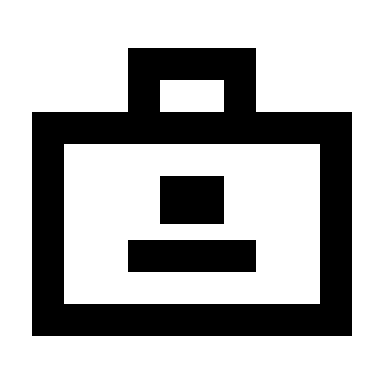 Account Management Briefcase Free Open-Source SVG Icon (Pixelarticons)