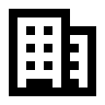 Buildings (Pixel Art) Free Open-Source SVG Icon