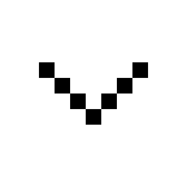 Downward Chevron (Pixel Art) Free Open-Source SVG Icon (Pixelarticons)