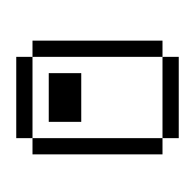 Toggle Switch Left Position (Pixelarticons) Free Open-Source SVG Icon (Pixelarticons)