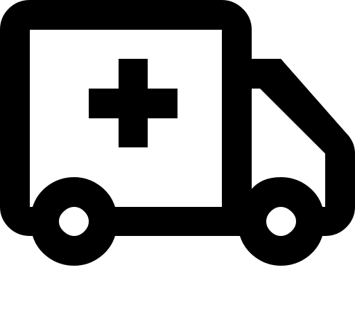 Ambulance Vehicle Free Open-Source SVG Icon (PrestaShop Icons)