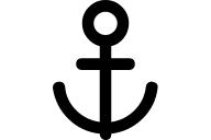 Anchor Symbol Free Open-Source SVG Icon