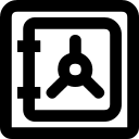 Bank Safe Storage Free Open-Source SVG Icon