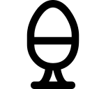 Boiled Egg Free Open-Source SVG Icon