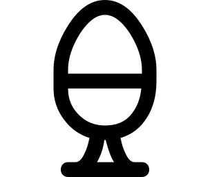 Boiled Egg Free Open-Source SVG Icon (PrestaShop Icons)