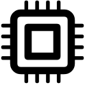 Central Processing Unit (CPU) Free Open-Source SVG Icon