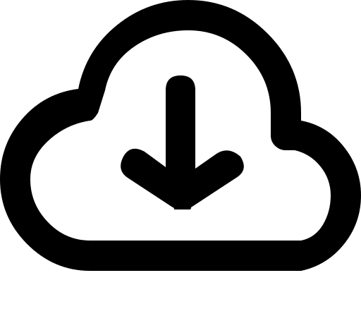 Download from Cloud (PrestaShop) Free Open-Source SVG Icon (PrestaShop Icons)