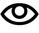 Eye Symbol Free Open-Source SVG Icon