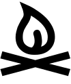 Fire Symbol Free Open-Source SVG Icon