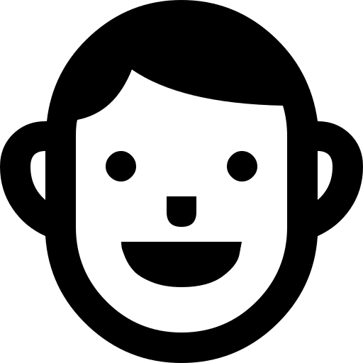 Smiling Guy Free Open-Source SVG Icon (PrestaShop Icons)