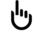 Top Hand Pointer Gesture (PrestaShop) Free Open-Source SVG Icon