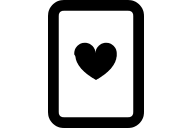 Hearts Playing Card Free Open-Source SVG Icon