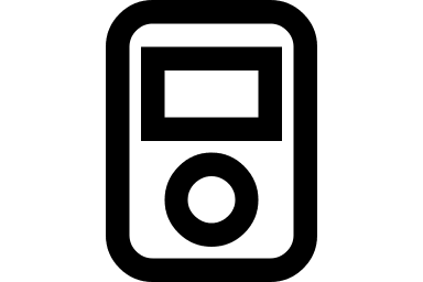 iPod Media Player Free Open-Source SVG Icon (PrestaShop Icons)