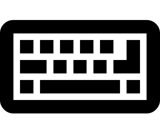 Keyboard Input Device Free Open-Source SVG Icon (PrestaShop Icons)