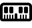 Random Access Memory (RAM) Free Open-Source SVG Icon